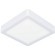 900646 Накладной светильник  FUEVA 5, 11W (LED), 3000K, IP44, L160, B160, H28, сталь, белый / пластик, белый