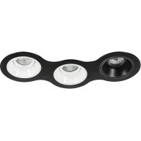 Встраиваемый светильник Lightstar D697060607 Domino под лампы 3xGU5.3 150W