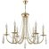 Люстра Crystal Lux VICTORIA SP6 GOLD/AMBER