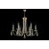 Люстра Crystal Lux VICTORIA SP6 GOLD/AMBER