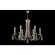 Люстра Crystal Lux VICTORIA SP6 GOLD/AMBER