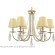 Люстра Crystal Lux VICTORIA SP6 GOLD/AMBER