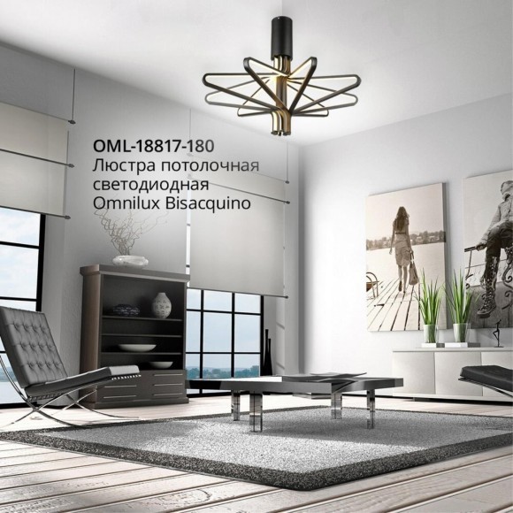 Люстра потолочная OML-18817-180