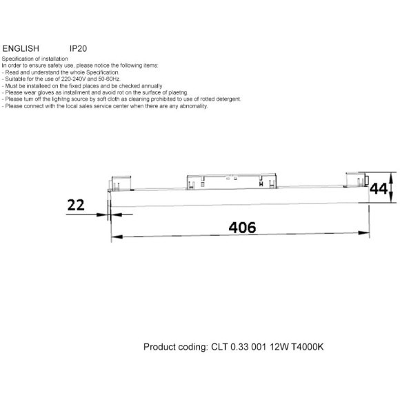 CLT 0.33 001 12W BL T4000K Трековый магнитный светодиодный светильник Crystallux Space 48V CRI90+ 4000К 1020Лм 120° 12W CLT 0.33 001 12W BL T4000K Трековый магнитный светодиодный светильник Crystallux Space 48V CRI90+ 4000К 1020Лм 120° 12W