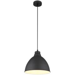 Подвесной светильник с 1 плафоном Arte Lamp A2055SP-1BK BRACCIO под лампу 1xE27 60W