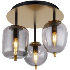 Люстра потолочная Lussole LSP-8730 BROCKTON IP21 под лампы 3xE14 120W Люстра потолочная Lussole LSP-8730 BROCKTON IP21 под лампы 3xE14 120W