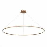 ST605.203.72 Cветильник подвесной SMART ST-Luce Золотистый/Белый LED 1*72W 2800-6500K Подвесные светильники