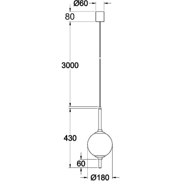 Подвесной светильник Maytoni Z020PL-L6B3K