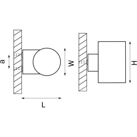 Светильник уличный настенный Paro Lightstar 351619
