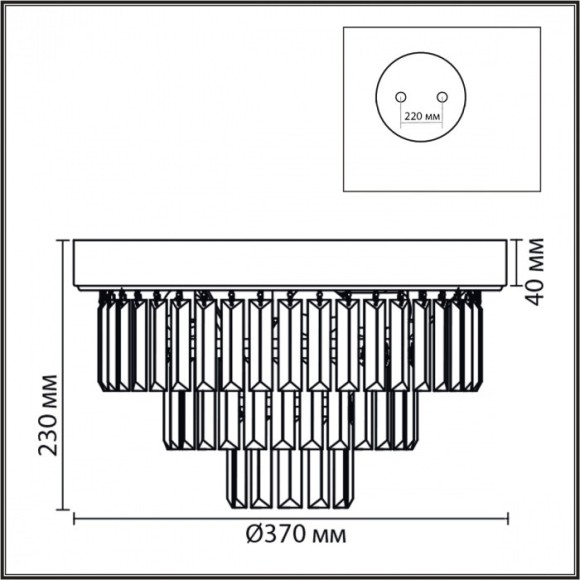 Люстра потолочная Е14 220V Lumion ZAHA 8266/4C Люстра потолочная Е14 220V Lumion ZAHA 8266/4C