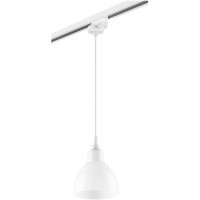 Однофазный двужильный трековый светильник Lightstar L1T865016 Loft под сменную лампу Е14