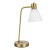 SLE1561-304-01 Прикроватная лампа Латунь/Белый E27 1*60W ARKI
