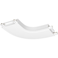 Коннектор угловой скругленный для накладного плоского шинопровода Maytoni Radity TRA084CR-11W