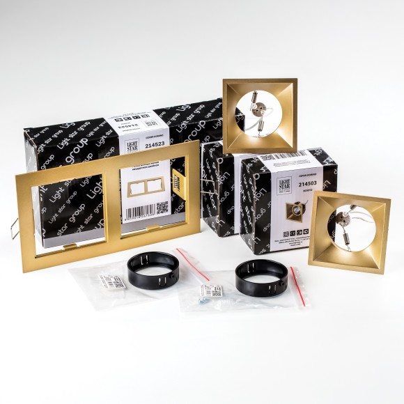 Комплект со светильником Domino Lightstar D5230303BMOD