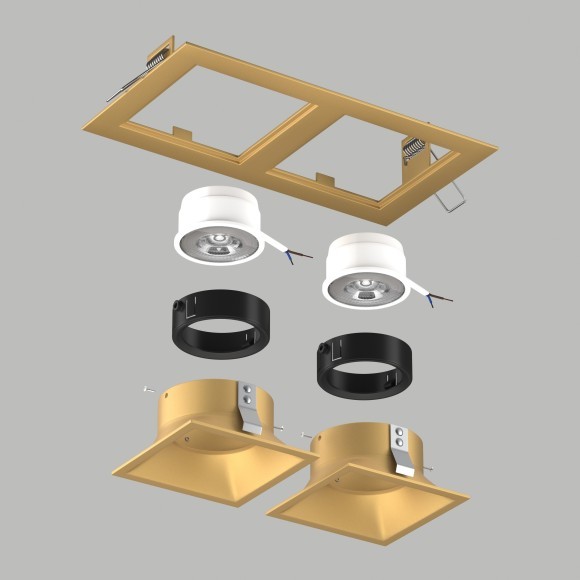 Комплект со светильником Domino Lightstar D5230303BMOD