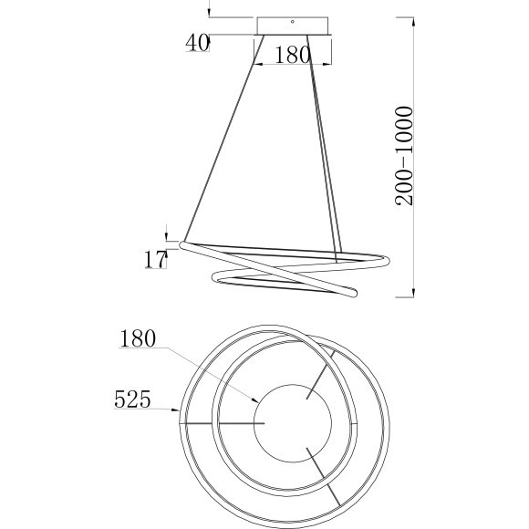 Подвесной светильник Nola MOD100PL-L47W