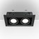 Встраиваемый светильник Maytoni DL008-2-02-B Metal Modern под лампы 2xGU10 50W