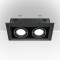Встраиваемый светильник Maytoni DL008-2-02-B Metal Modern под лампы 2xGU10 50W