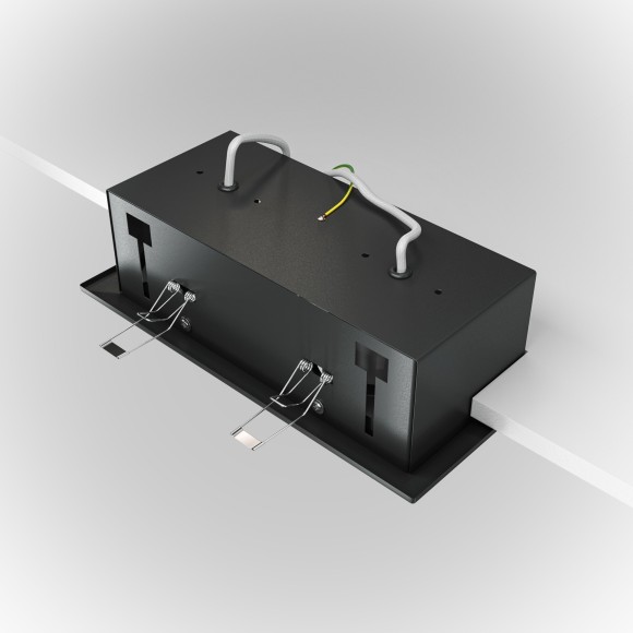 Встраиваемый светильник Maytoni DL008-2-02-B Metal Modern под лампы 2xGU10 50W Встраиваемый светильник Maytoni DL008-2-02-B Metal Modern под лампы 2xGU10 50W