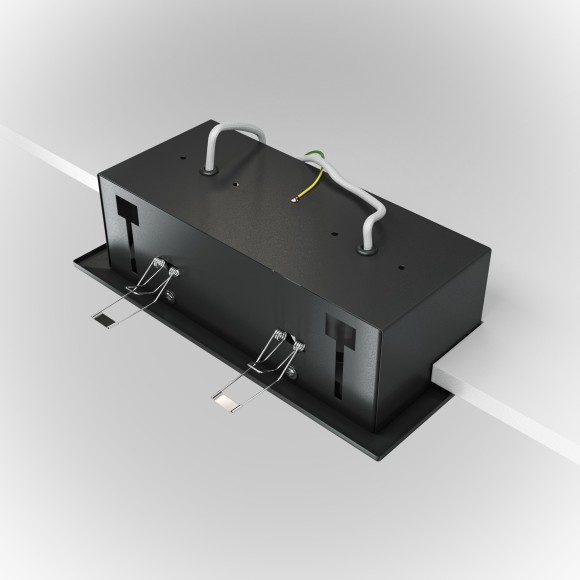 Встраиваемый светильник Maytoni DL008-2-02-B Metal Modern под лампы 2xGU10 50W Встраиваемый светильник Maytoni DL008-2-02-B Metal Modern под лампы 2xGU10 50W