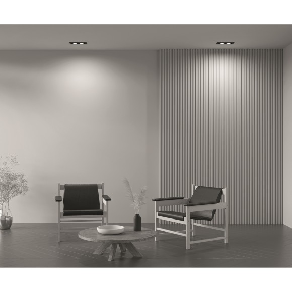 Встраиваемый светильник Maytoni DL008-2-02-B Metal Modern под лампы 2xGU10 50W Встраиваемый светильник Maytoni DL008-2-02-B Metal Modern под лампы 2xGU10 50W