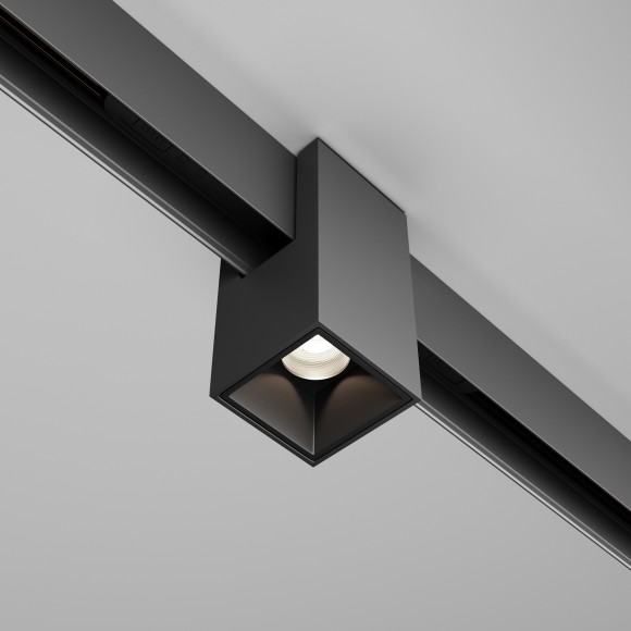 TR121-4-7W-DS-B Трековый магнитный SMART (App, Bluetooth Mesh, Алиса) светодиодный светильник Maytoni Exility CRI90+ 2700-6000К 400Лм 50° 7Вт