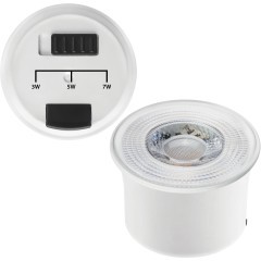 Светодиодный модуль 40x50мм с переключением мощности 3-5-7Вт, макс яркость 560Лм, 60°, 4000К, CRI80 Lightstar 941214 Светодиодный модуль 40x50мм с переключением мощности 3-5-7Вт, макс яркость 560Лм, 60°, 4000К, CRI80 Lightstar 941214