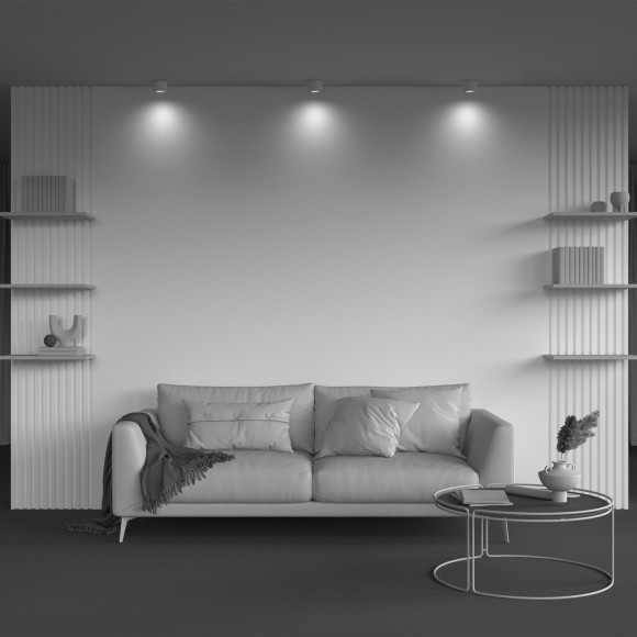 Потолочный светильник Technical C106CL-GX53-W