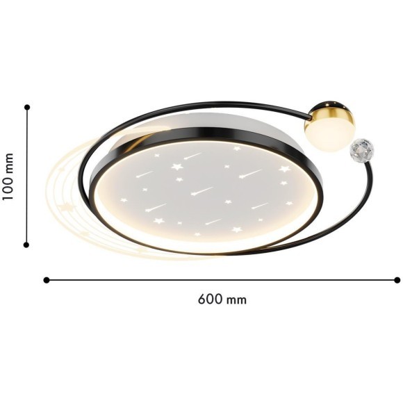 4742-5C, потолочный светильник, L500xW600xH100, LEDx34W/68W, 1800/3000LM, 3000/4500/6000K, included, remote control 4742-5C, потолочный светильник, L500xW600xH100, LEDx34W/68W, 1800/3000LM, 3000/4500/6000K, included, remote control
