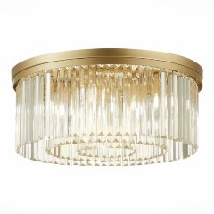 SL1624.202.09 Люстра потолочная ST-Luce шампань/прозрачный E14 9*40W ERCOLANO SL1624.202.09 Люстра потолочная ST-Luce шампань/прозрачный E14 9*40W ERCOLANO