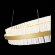 SL383.223.01 Светильник подвесной ST-Luce Матовое золото/Прозрачный LED 1*60W 3000K CHERIO