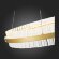 SL383.223.01 Светильник подвесной ST-Luce Матовое золото/Прозрачный LED 1*60W 3000K CHERIO
