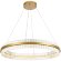 SL383.223.01 Светильник подвесной ST-Luce Матовое золото/Прозрачный LED 1*60W 3000K CHERIO