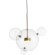 SL1133.203.01 Светильник подвесной ST-Luce Латунь/Прозрачный LED 1*14W 3000K BOPONE