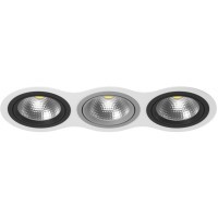 Встраиваемый светильник Lightstar i936070907 Intero 111 под лампы 3xGU10 150W