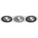 Встраиваемый светильник Lightstar i936070907 Intero 111 под лампы 3xGU10 150W
