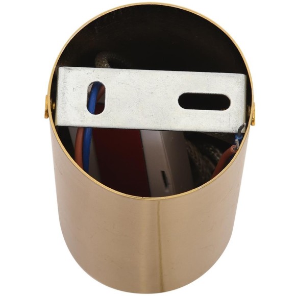 8324/25L Подвесной бронзовый светодиодный светильник с белым стеклянным плафоном 10Вт 380Лм 4000K CRI80 220V LUMION TAISHA