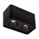 ST053.402.02 Накладной корпус для светодиодного модуля серии ST850, ST851 ST-Luce Черный SHIFT