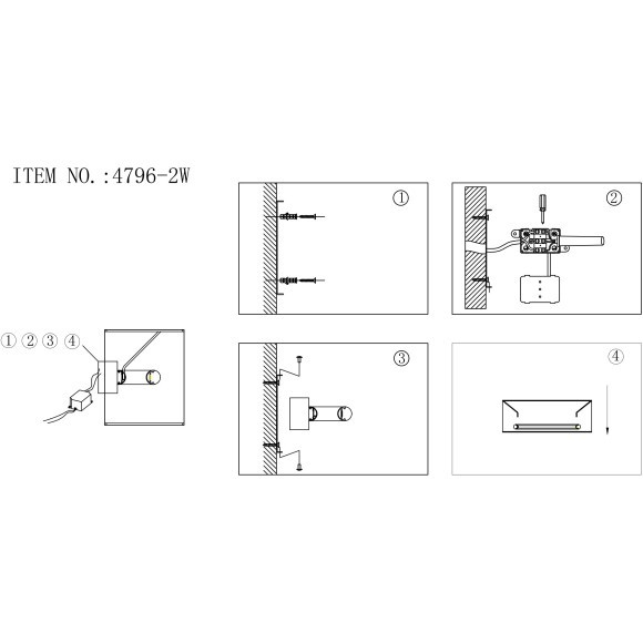 Бра F-Promo 4796-2W Hotelero Бра F-Promo 4796-2W Hotelero