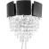 Бра Lumina Deco LDW 7045-2 BK+CHR