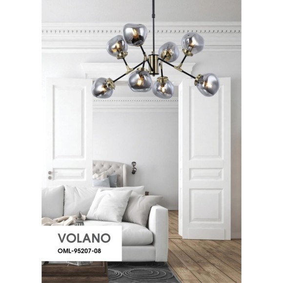 Потолочная люстра Volano OML-95207-08 Потолочная люстра Volano OML-95207-08