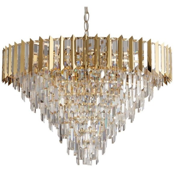 Люстра подвесная хрустальная Stilfort 1024/03/18P серия Amman