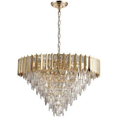 Люстра подвесная хрустальная Stilfort 1024/03/18P серия Amman Люстра подвесная хрустальная Stilfort 1024/03/18P серия Amman