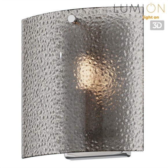 6594/1W MODERNI LN24 хром/тонированное стекло, металл/стекло Бра E14 1*40W 220V DANDY