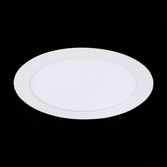 ST209.548.15 Св-к встр. Белый LED 1*15W 4000K 1 080Lm Ra80 110° IP20 D190xH8 90-265V Встраиваемые светильники