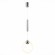 SL1578.103.01 Подвес ST-Luce Хром/Белый,Хром LED 1*15W 3000K GIERA