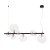 Люстра подвесная Arte Lamp A7790SP-8BK VINCENT под лампы 8xG9 40W