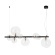 Люстра подвесная Arte Lamp A7790SP-8BK VINCENT под лампы 8xG9 40W