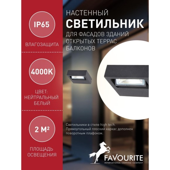 Настенный светильник уличный Trendy 3033-1W Настенный светильник уличный Trendy 3033-1W