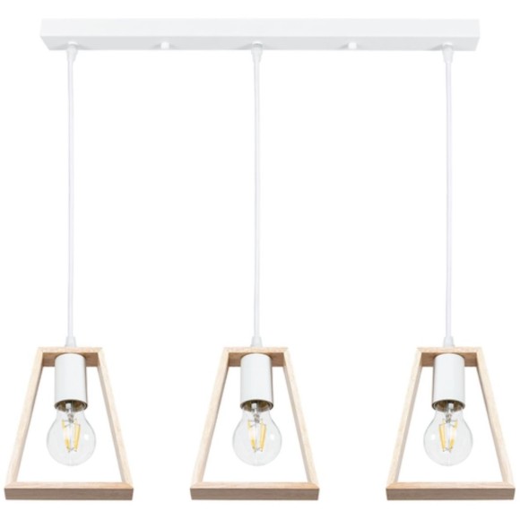 Подвесной светильник с 3 лампами Arte Lamp A8030SP-3WH BRUSSELS под лампы 3xE27 60W